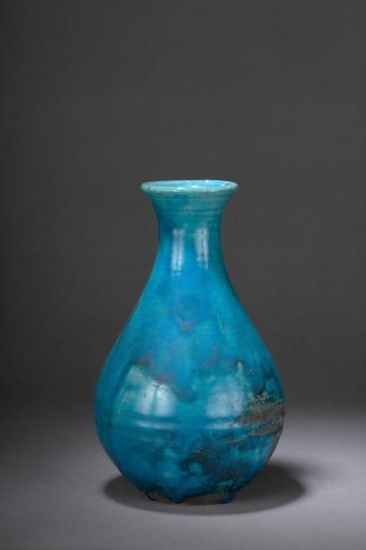null CAZAUX Édouard (1889-1974) 


	Vase piriforme à col légèrement étranglé en céramique,...