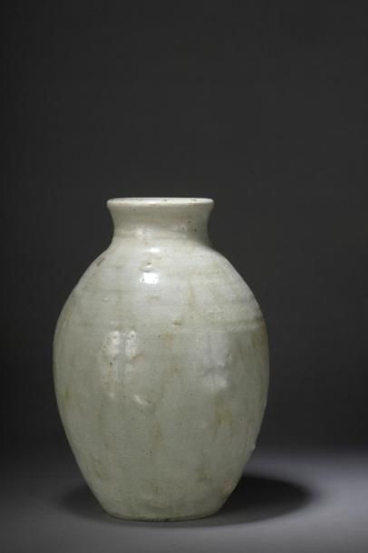 null CAZAUX Édouard (1889-1974) 


	Vase de forme ovoïde à col évasé en céramique,...