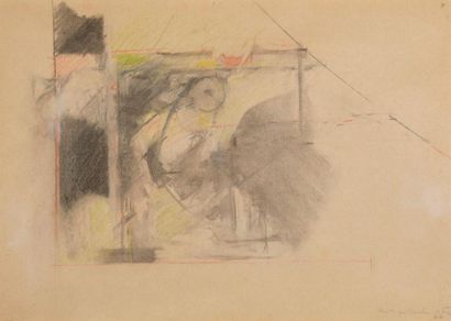 null Albert BITRAN (1931)

SANS TITRE, 1982-1983

Crayons de couleur sur papier signé...
