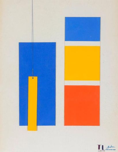 null Albert CHUBAC (1925-2008)


SANS TITRE


Gouache et collage de cartons sur papier...