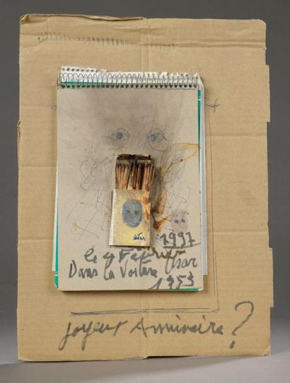 null CESAR (1921-1998)


SANS TITRE, 1997


Boîte d’allumettes calcinée sur un cahier...