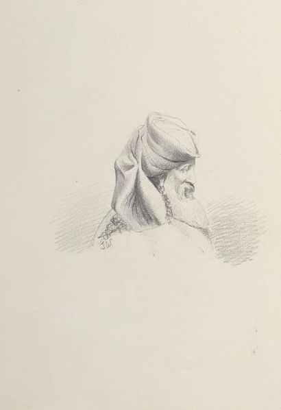null École FRANCAISE du XIXe siècle


Portrait d’homme au turban de profil


Crayon...