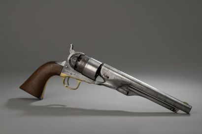 null Revolver Colt à percussion modèle Army 1860, canon rond de 8 " signé : "ADDRESS


COL....