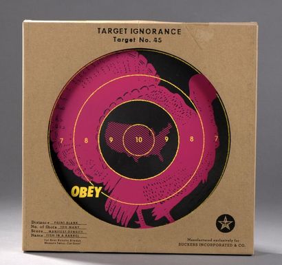 null SHEPARD FAIREY (1970)
Target ignorance
Jeux de fléchettes incluant 6 fléchettes,...