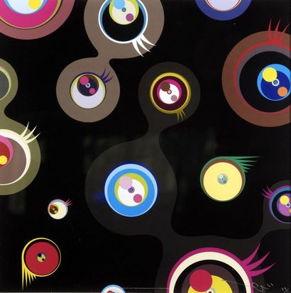 null TAKASHI MURAKAMI (1962)
Jellyfish Eyes, Black 2, 2011
Lithographie offset sur...