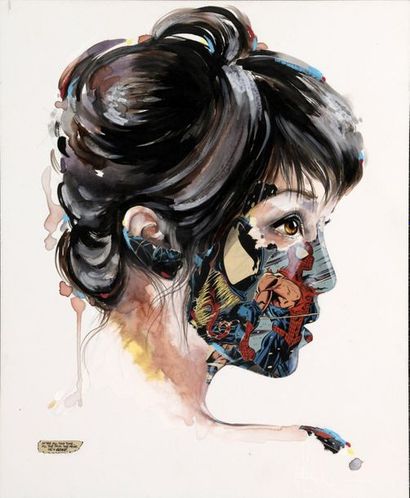 null SANDRA CHEVRIER (1983)
La cage quand la peur s’est envolée, 2014
Technique mixte...