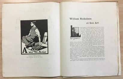 null William Nichelson 
Almanach de douze sports
Paris, 1898
In-4, couverture illustrée...