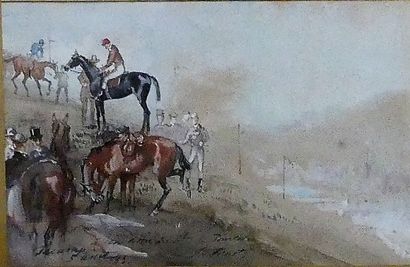 Baron Jules FINOT (1826 - 1906)
Le cheval...