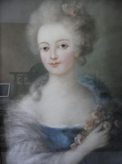 Ecole Française dans le goût du XVIIIè siècle
Femme...