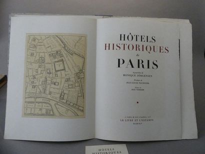?Hôtels historiques de Paris. Tome 1- Les...