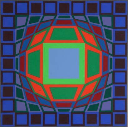 null Victor Vasarely
Sans titre
Sérigraphie sur papier, signé et numéroté 31/230
57,5...