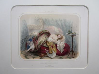 null Numa Bassaget, Pierre (1802-1872). Les Lionnes de Paris. Paris, Imprimerie Lemercier,...