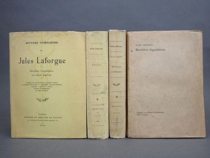 null Laforgue, Jules. - Oeuvres complètes. Paris, Mercure de France, 1902-1903. 3...