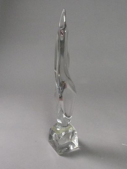 null DAUM
Flamme en cristal. 
Signée
Haut. : 57 cm