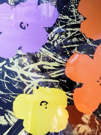 null D'après Andy WARHOL 
FLOWERS 
Published by SUNDAY B.MORNING
4 Sérigraphies sur...