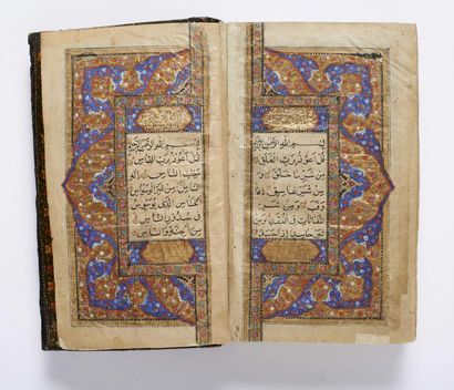 null CORAN, CACHEMIRE, 19e SIÈCLE 
Manuscrit arabe sur papier, complet.
Texte de...