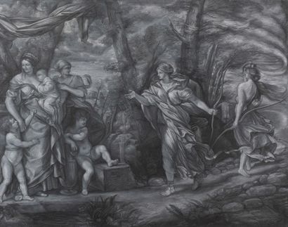 null D’après Pietro BERRETTINI, dit Pierre de CORTONE (1596 – 1669) et un autre peintre
Vénus...