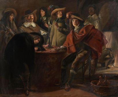 null D'après Louis LE NAIN (1593-1648) et Antoine LE NAIN (1588-1648)
Les fumeurs...