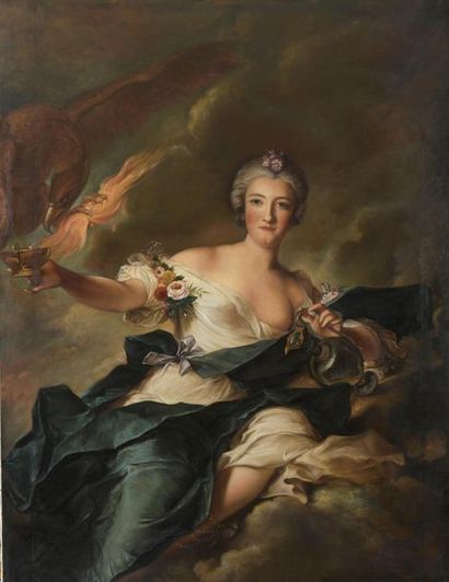 null D'après Jean-Marc NATTIER (1685-1766)
La duchesse de Chaulnes représentée en...