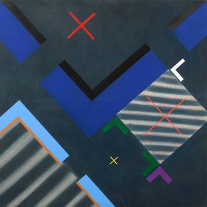 null Joël FROMENT (1938)


Variation géométrique 3, 1984


Acrylique sur toile, signée...