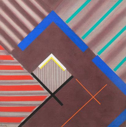 null Joël FROMENT (1938)


Variation géométrique 2, 1984


Acrylique sur toile, signée...