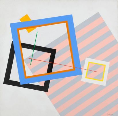 null Joël FROMENT (1938)


Carré géométrique 6, 1985


Acrylique sur toile, signée...