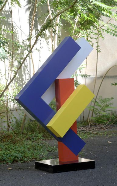 null Joël FROMENT (1938)


"S". Sculpture énergétique


Bois laqué, signé.


195...