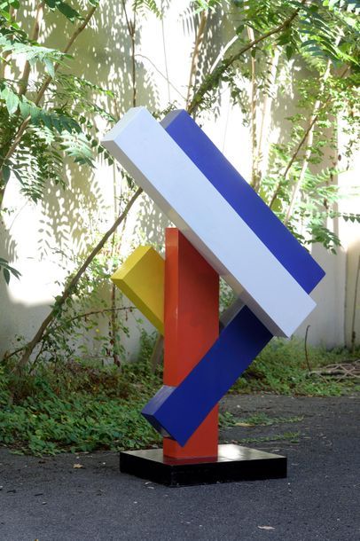 null Joël FROMENT (1938)


"S". Sculpture énergétique


Bois laqué, signé.


195...