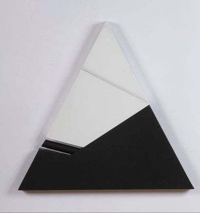 null Joël FROMENT (1938)


Triangle noir et blanc1, 1994


Acrylique sur bois entoilé,...