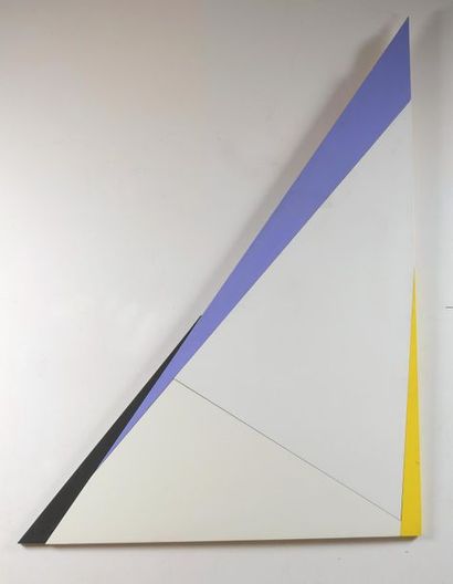 null Joël FROMENT (1938)


Triangle, 1995


Acrylique sur bois entoilé, signée au...