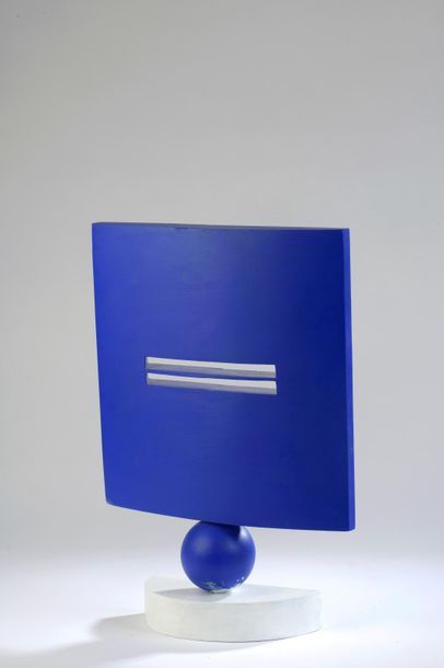 null Joël FROMENT (1938)


"S". Carré bleu, 2007


Acrylique sur bois, signée et...