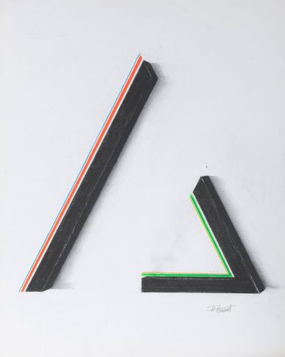 Joël FROMENT (1938)


Oblique et angle


Pastel,...