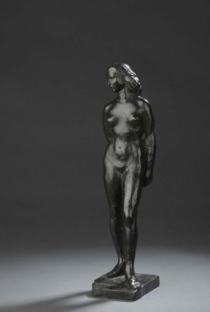null Albert BOUQUILLON (1908-1997)


Femme bras dans le dos, 1964


Épreuve en bronze...