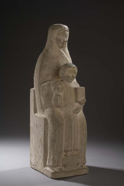 null Albert BOUQUILLON (1908-1997)


Vierge à l’Enfant, 1955


Maquette en terre...