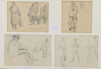 null Albert BOUQUILLON (1908-1997)


Lot de 5 dessins


Vues de Douai, assemblage...