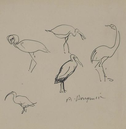 null Albert BOUQUILLON (1908-1997)


Lot de 5 dessins (plusieurs dessins recto –...