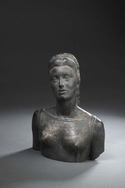 null Albert BOUQUILLON (1908-1997)


Buste de Françoise Bouquillon, 1940-1941


Plâtre...