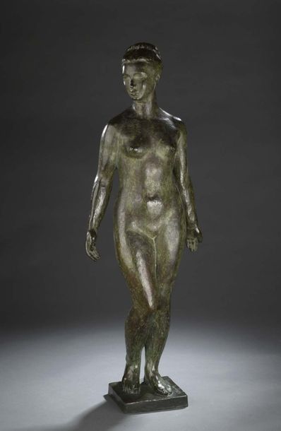 null Albert BOUQUILLON (1908-1997)


Ksénia ou Grâce, 1947


Épreuve en bronze à...