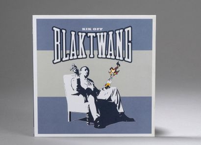 null BANKSY (1974)
Blaktwang - Kik off
Impression offset sur pochette de disque et...
