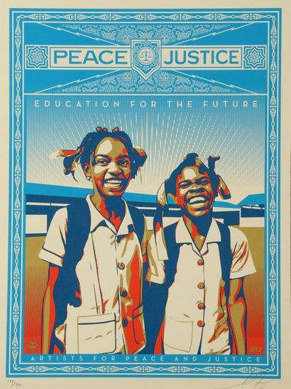 SHEPARD FAIREY (1970)
Peace And Justice –...