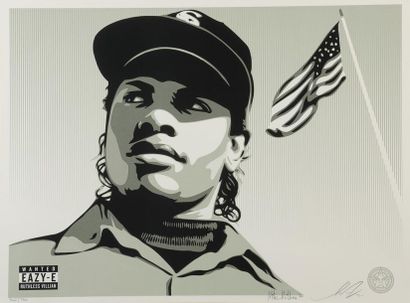 SHEPARD FAIREY (1970)
Compton’s Most Wanted
Sérigraphie...