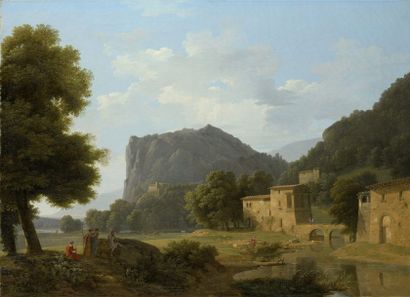 null Jean Victor BERTIN (1767-1842)


Paysage à la ferme fortifiée


Huile sur toile.


Signée...