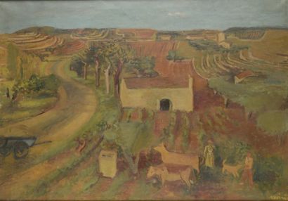 null Maurice SAVIN (1894-1973)


Paysage de Provence (La Route de Bandol), 1947


Huile...