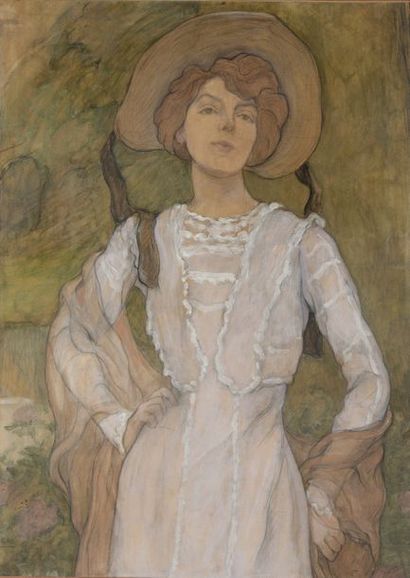 null *Hubert DE LA ROCHEFOUCAULT (1855-1936)


Portrait d’Irana Frachon née Maizeroy...