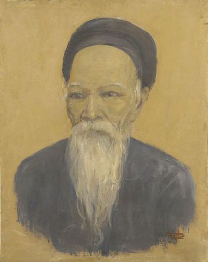 null NGUYEN MAI THU (act.c.1930-1955)


Portrait d'homme


Huile sur toile.


Signée...