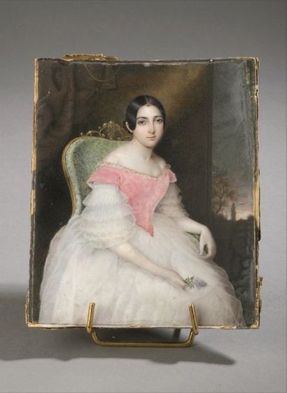 null Louis MELIGNAN (1780-c.1839)


Madame de Beauval, 1839


Miniature sur velin...