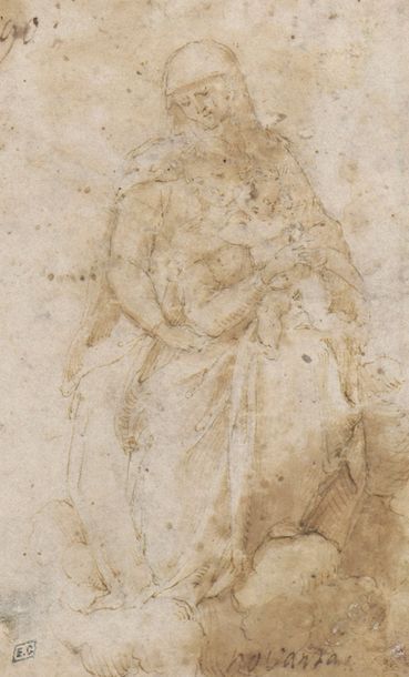 null Ecole ITALIENNE du XVIIIème siècle


Vierge à l’Enfant


Plume et encre brune,...