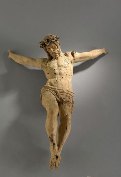 null Probablement Allemagne du Sud du XVIIème siècle


Crucifixion : Christo morto


Sculpture...