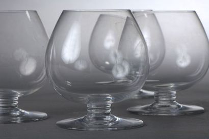 null BACCARAT


Suite de sept verres à cognac en cristal modèle "Cheverny" présentant...