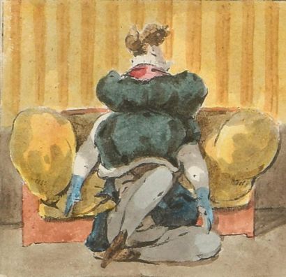 null *Henry MONNIER (1805-1877)


Ensemble de 8 dessins à sujets érotiques sous un...